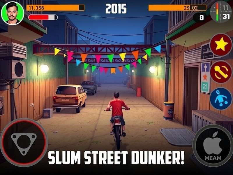 Slum Street Dunker Gully Court Scene